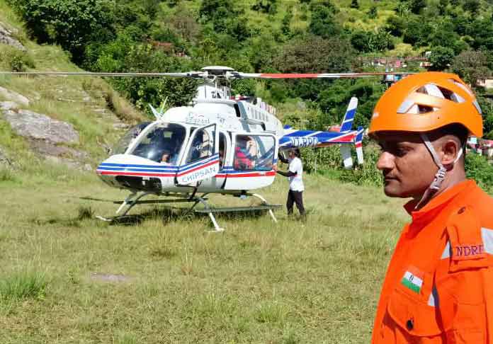 Rescue Operation in Adi Kailash