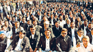 Advocate Protest Dehradun